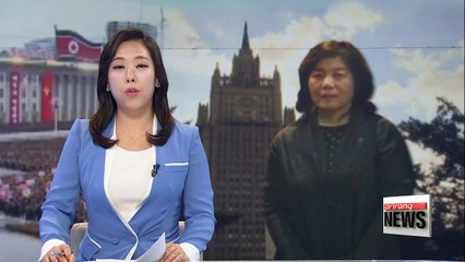 Senior North Korean diplomat in Russia to discuss issues surrounding peninsula