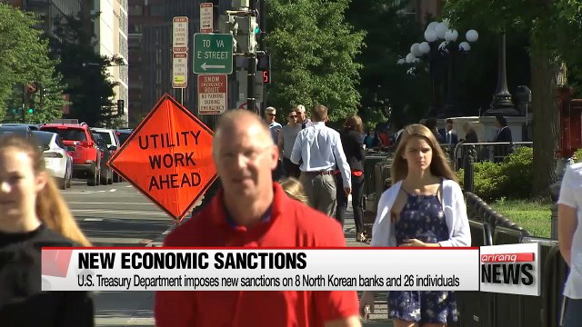 U.S. imposes sanctions on North Korean banks and executives