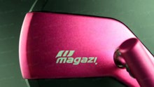 motorcycle mirror missie black&white carbon with pink matte stem for universal sportsbike | KiWAV