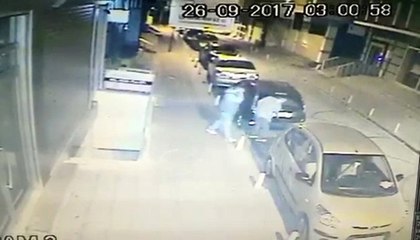 İstanbul'da Plaka Hırsızları Kamerada