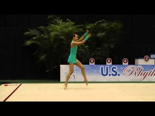 Kiana Eide - Clubs Finals - 2013 U.S. Rhythmic Championships