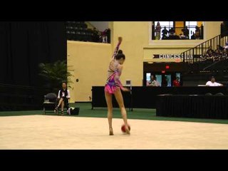 Valeria Sharipova - Ball - All Around Final - 2013 U.S. Rhythmic Championships