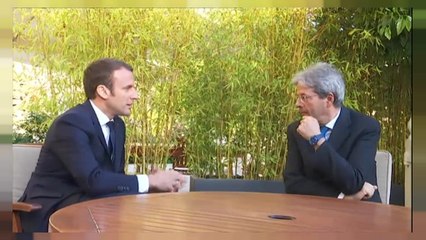Λυών: Συνάντηση Μακρόν - Τζεντιλόνι για τα ναυπηγεία STX