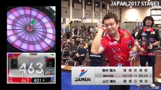 鈴木 猛大(JAPAN16)　VS　山口 晴生　‐JAPAN 2017 STAGE3 BEST32