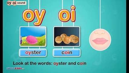 Digraph /oy, oi/ Sound - Phonics by TurtleDiary