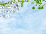 Hlc Leather Messenger Bag Brief Case Bag Genuine Leather Bag Laptop Bag Satchel Messenger
