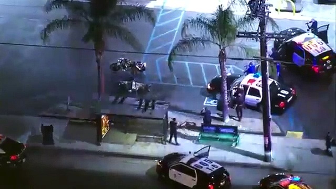 Police Chase Harley Davidson