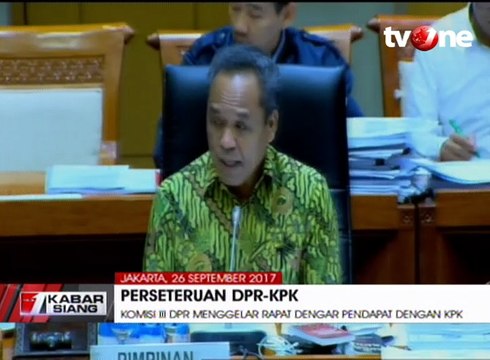 Komisi III DPR Gelar Rapat Dengar Pendapat dengan KPK