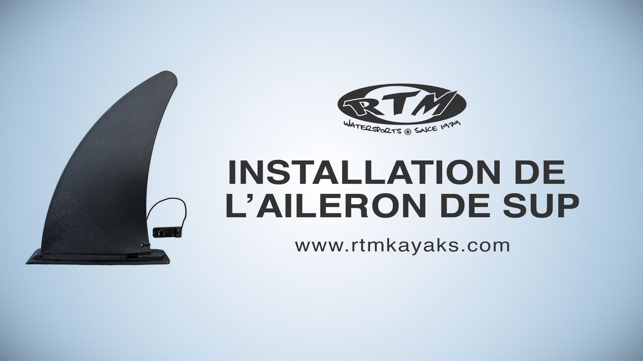 RTM Installation Aileron Central SUP Gonflable
