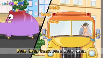 The Wheels on the Bus - Nursery Rhymes - English Song For Kids - for ESL teacher