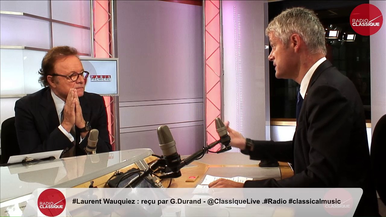 "Je regarde les chiffres et je crains qu'il y ait une augmentation de la dépense" Laurent Wauquiez (27/09/2017)