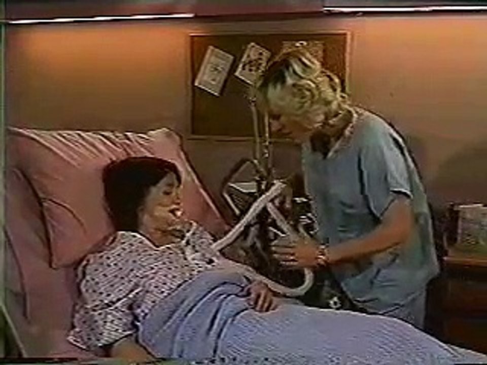 Intubated Woman (Asthma) - Hospital Care
