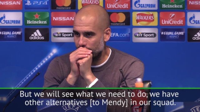 Man City could sign Mendy back-up in January - Guardiola