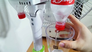 페트병2개로 에어컨바람이나오는 선풍기 만드는방법! (How To Make Air Cooler) : 비썹Bssup