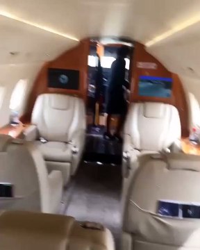 Le Jet privé de Karim Benzema en vidéo