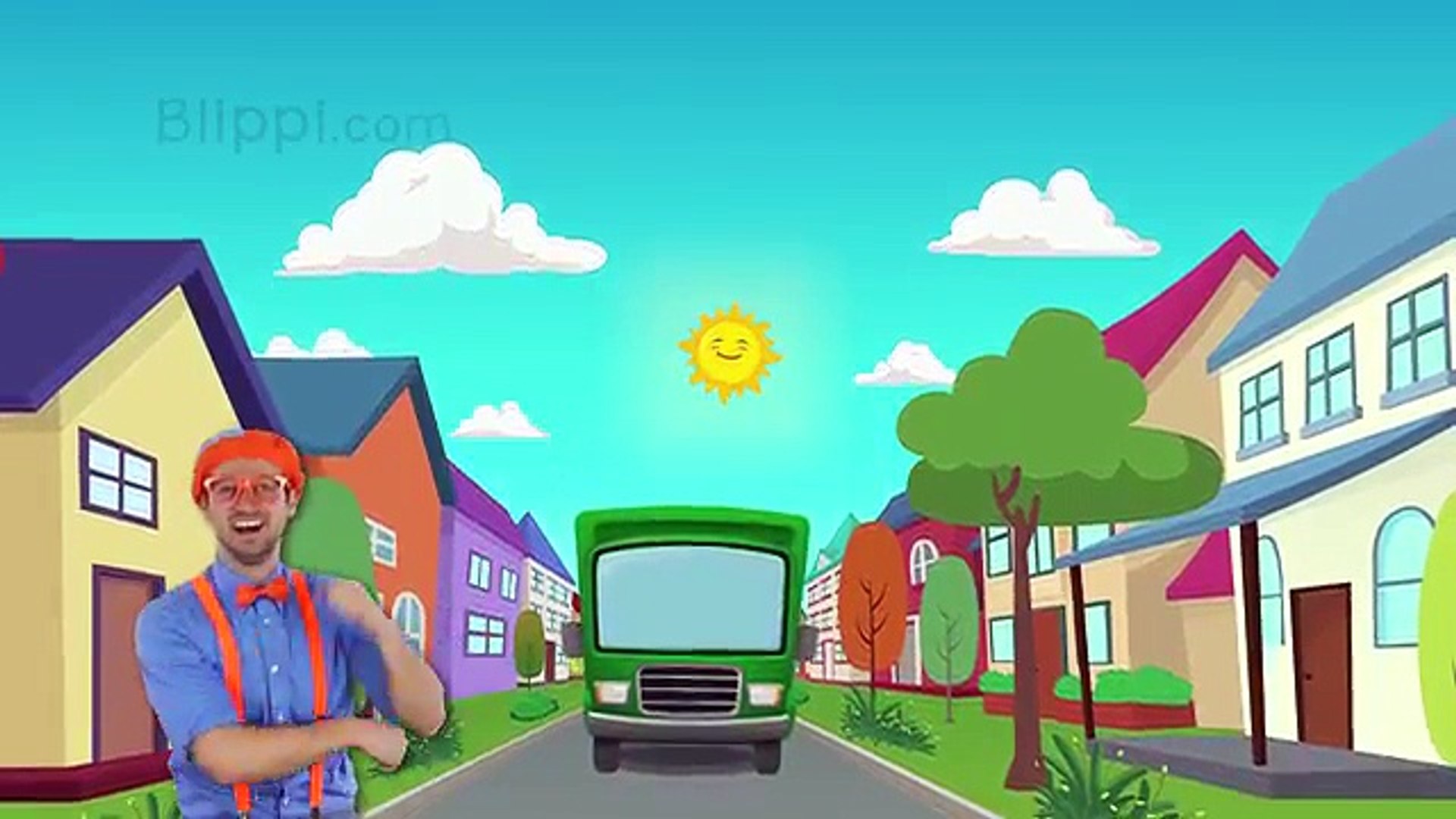 Blippi the garbage truck song