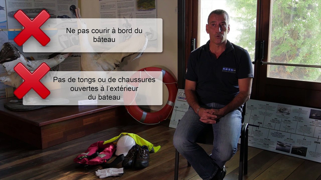 Les mesures de sécurité à bord du Marion Dufresne