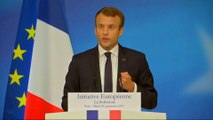 French president Macron calls for post-Brexit EU reforms