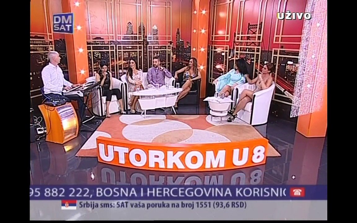 Tanja Savic Tvrdjava od ljubavi uzivo utorkom u 8 (DM SAT 19.04.2016)