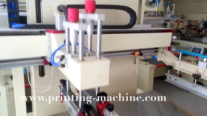 DX-5070P electric flat bed screen printing machine