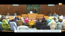 ASSEMBLÉE NATIONALE : CLOTURE DE LA SESSION EXTRAORDINAIRE
