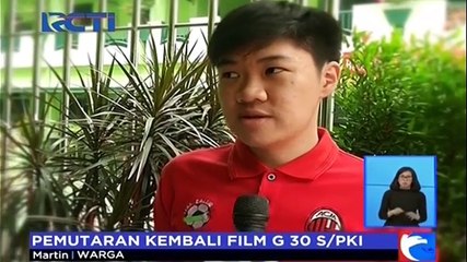 Pemutaran Kembali Film G30S/PKI Mendapat Tanggapan Beragam