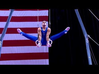 Danell Leyva - Still Rings - 2013 P&G Championships - Men - Day 1