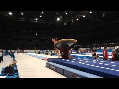 McKayla Maroney - Vault Slo Mo - 2013 World Championships - Podium Training