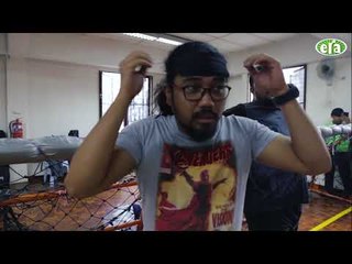 Johara Sahut Cabaran Caliph Busker Main Goalball