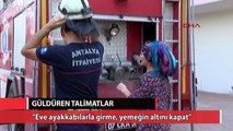 İtfaiye erine güldüren talimatlar