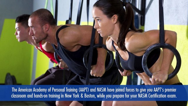 Become A Personal Trainer with NASM Certification in NYC & Boston