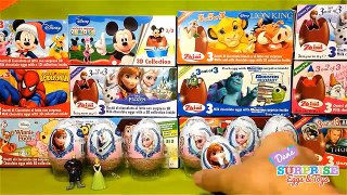 9 Anazing Disney Frozen Surprise Eggs and Toys - Anna Elsa Pabbie Marshmallow
