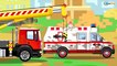 The Ambulance - Emergency Vehicles Cartoon - Video for children - Cartoons for kids Part 2