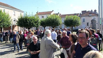 Manifestation de soutien à France 3 Périgords, à Périgueux