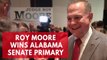 Roy Moore defeats Trump-backed Luther Strange in Alabama Senate Primary