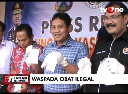 Polisi Tangkap Dua Pelaku Penjual Ratusan Ribu Pil Koplo