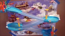 DISNEYS PLANES MICRODRIFTERS WALL RACE TRACK SET REVIEW BY MITCH SANTONA