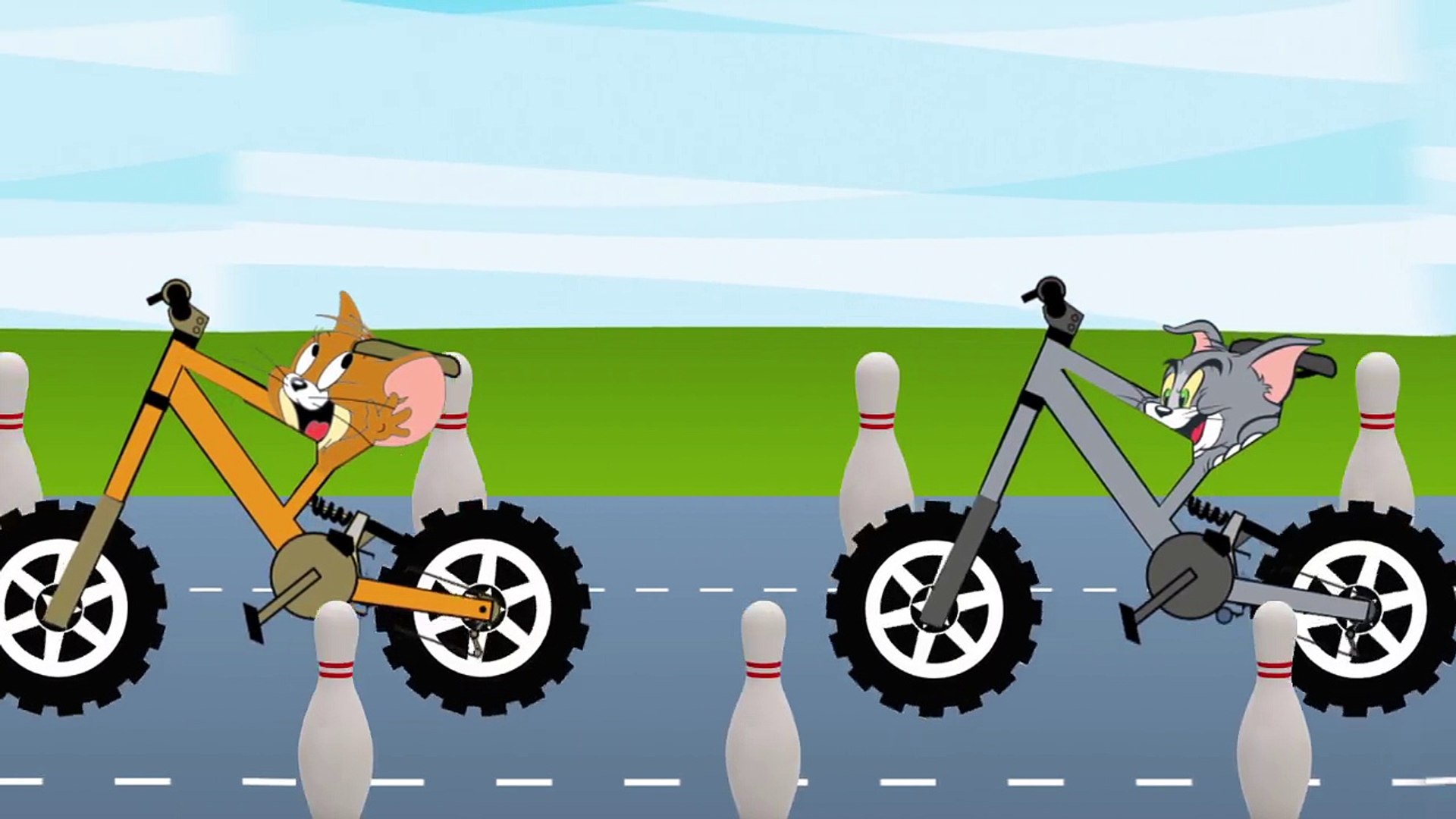 Tom And Jerry Cartoons - Bicycle For Children - Kids Movie Kids Cartoon