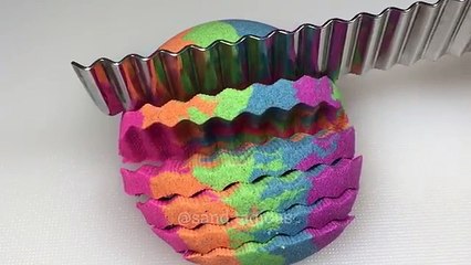 Satisfying REVERSE Kinetic Sand Compilation #1