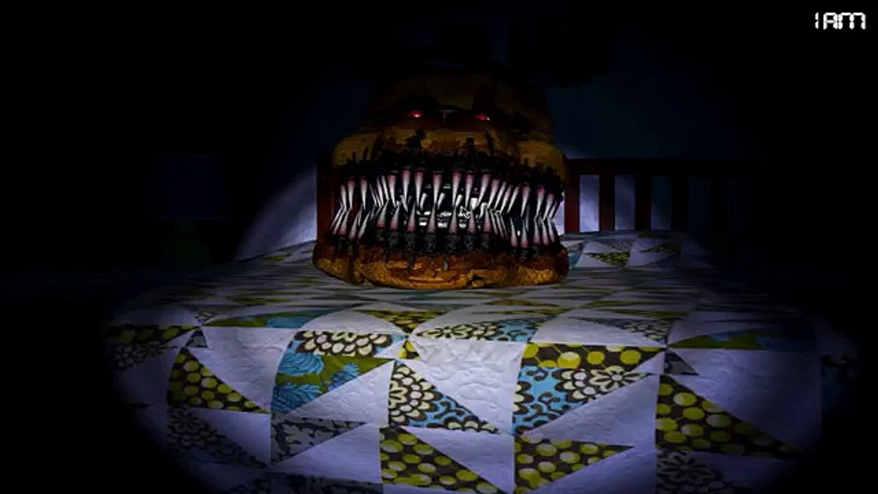 Five Nights at Freddys 4 Animatronics & Jumpscares [EXTRA]