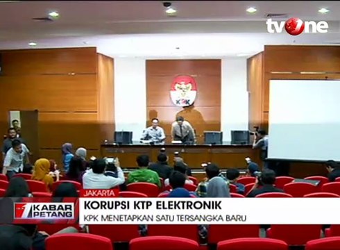 KPK Tetapkan Tersangka Baru Kasus Korupsi E-KTP
