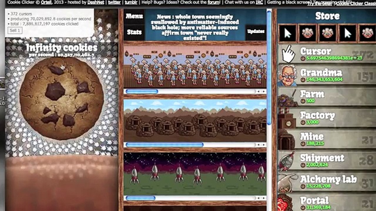 Cookie Clicker For The Computer  Computer, Hosting,  videos