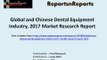 2017 Dental Equipment Industry Global Market Trends, Share, Size and 2022 Forecasts Report