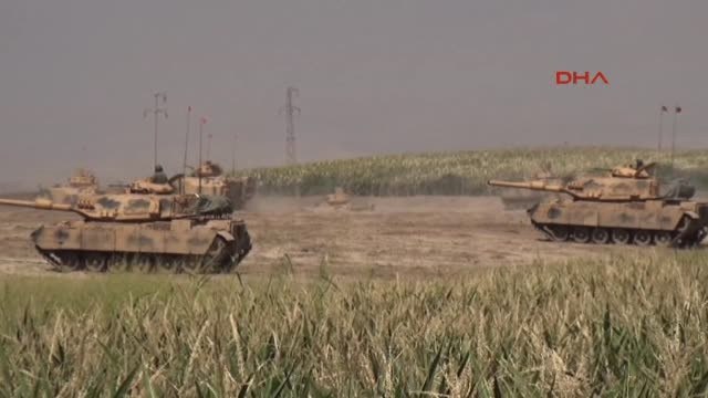 Şırnak - Habur'da Irak Askerleri ile Tatbikat Devam Ediyor