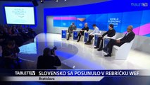 SLOVENSKO SA POSUNULO V REBRÍČKU WEF