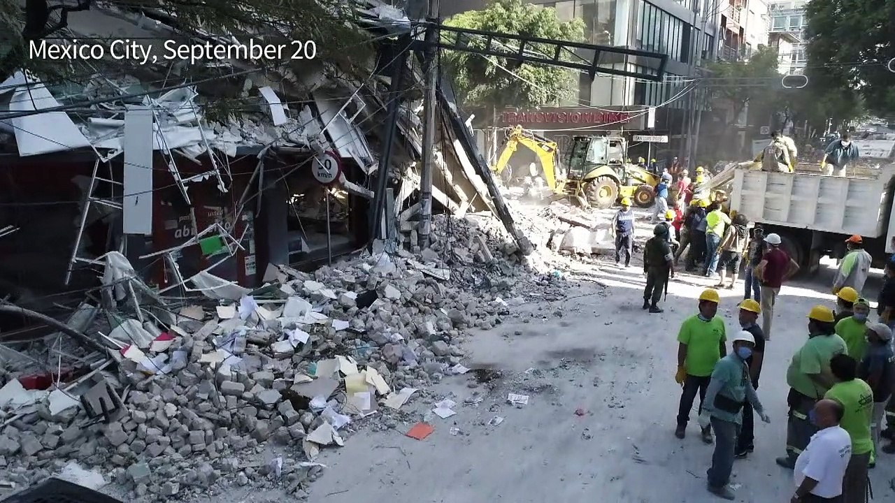 Trapped under rubble for 30 hours: Mexico quake survivor's story