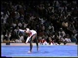 Jennie Thompson - Floor Exercise - 1996 Olympic Trials
