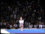 Kerri Strug - Compulsory Floor Exercise - 1996 Olympic Trials