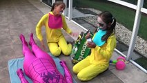 BAD BABY JOKER GIRL Messy Real Gross Food vs SpiderGirl TOYS TO SEE Family