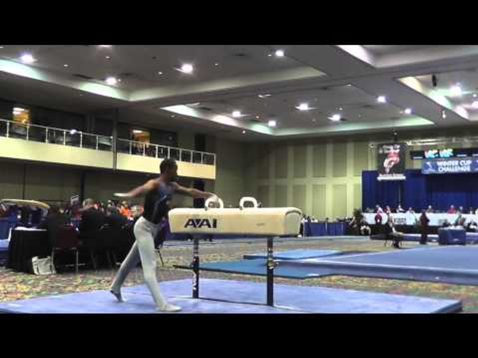 Emyre Cole - Pommel Horse - 2014 Winter Cup Challenge Prelims